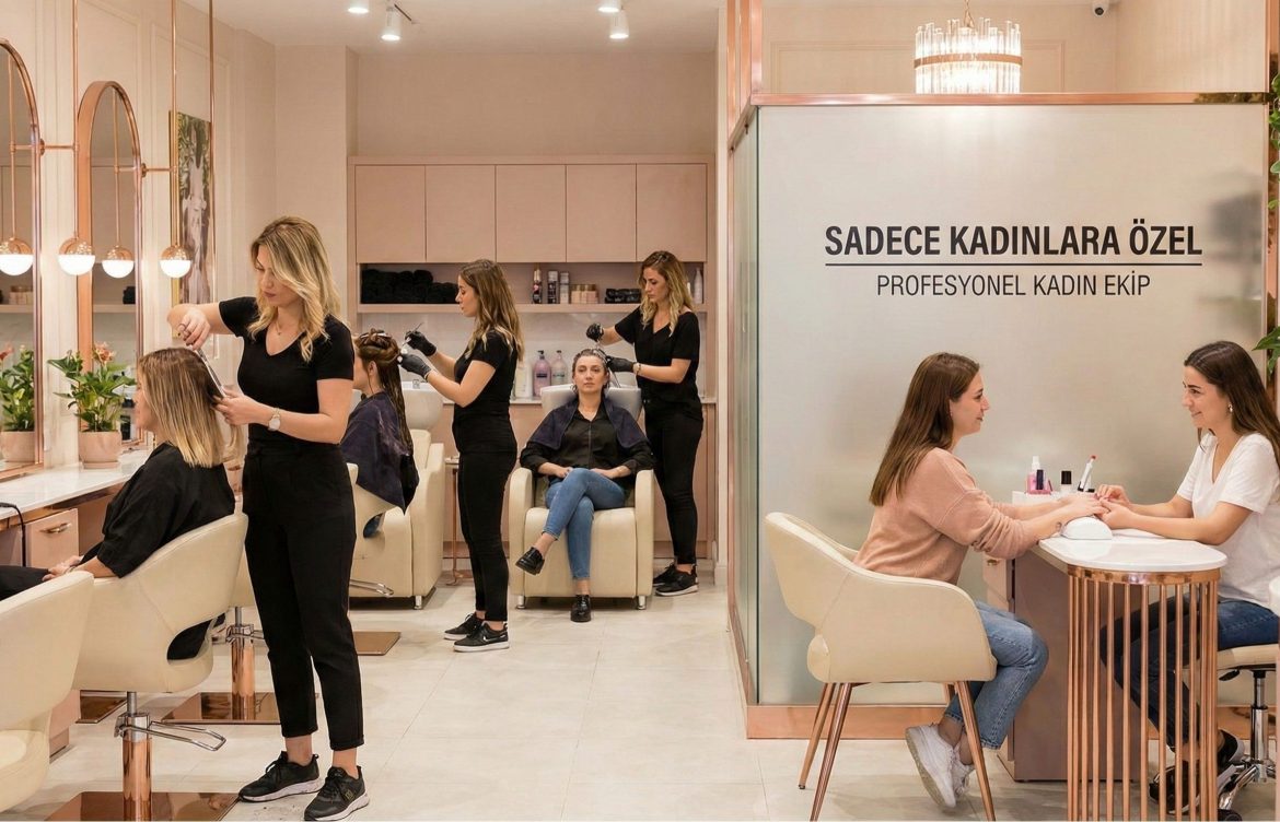 Sadece Kadın Çalışan Kuaför